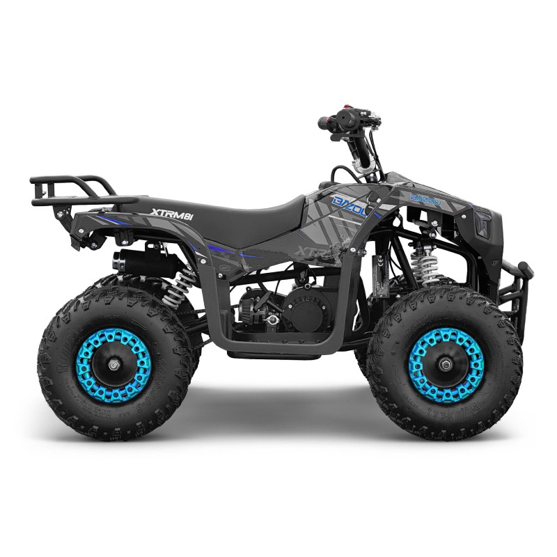 Pocket quad enfant 50cc 2t MINI BAZOU BLEU - vue 3