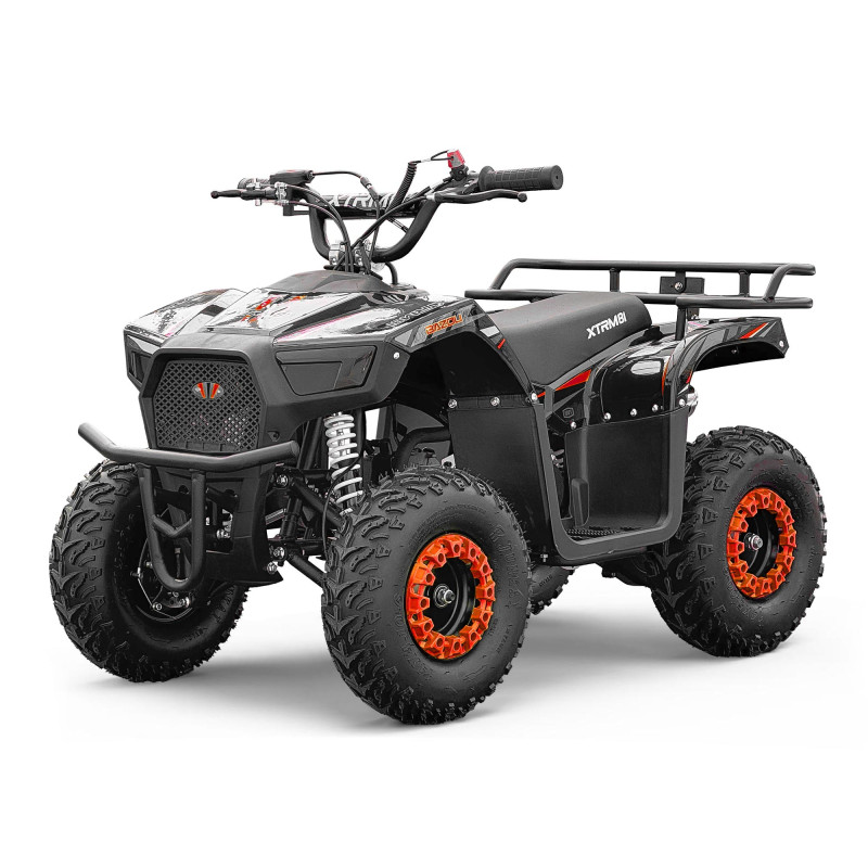 Mini quad enfant 50cc 2t MINI BAZOU ORANGE - vue 2