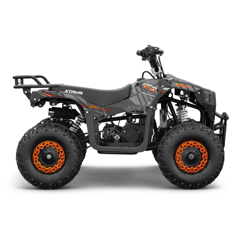 Mini quad enfant 50cc 2t MINI BAZOU ORANGE - vue 3