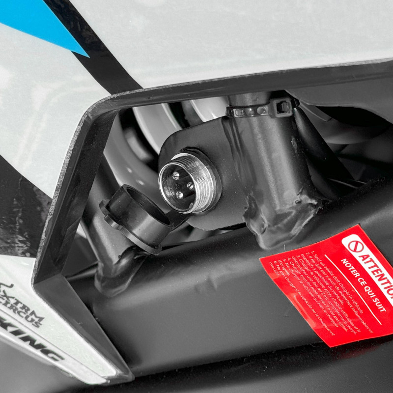 Moto enfant électrique lithium NRJ 1000W 12/10 Bleu - vue 5