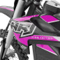 Dirt bike enfant électrique lithium 1000W NRJ 12/10 Rose