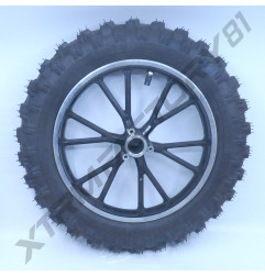 10// ROUE ARRIERE 10' SANS ROULEMENT POCKET BIKE