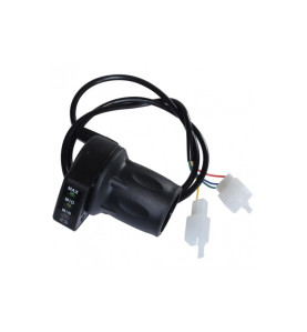 08// POIGNEE GAZ ELEC+VOYANT 36V MX500/MINI BAZOU 2024+