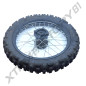 ROUE ARRIERE 16' 90/100-16 MOYEU NOIR ENTRAXE 9MM/10MM