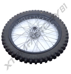 ROUE AVANT 17' 70/100-17 MOYEU GRIS ENTRAXE 65MM