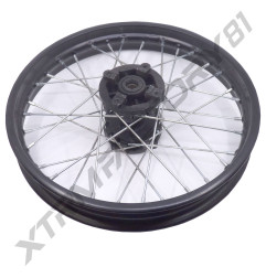 JANTE ARRIERE 16' DIRT 150 MOYEU NOIR ENTRAXE 90/100MM