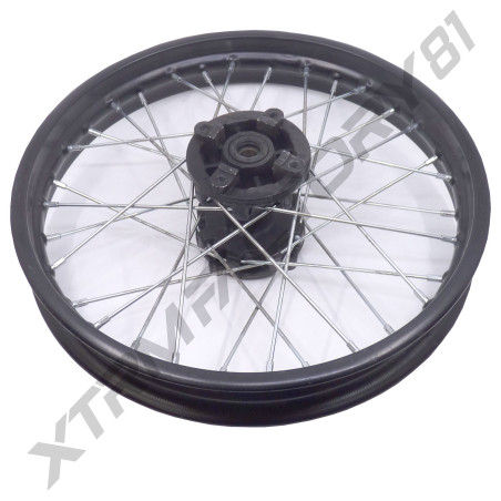 JANTE ARRIERE 16' DIRT 150 MOYEU NOIR ENTRAXE 90/100MM