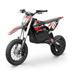 Dirtbike électrique pour enfant 1000 Watts lithium NRJ 1000 12/10 Rouge