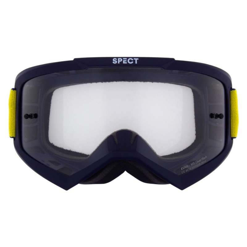 Masque motocross RED BULL EVAN Bleu Mat - vue 2