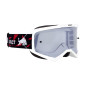 Masque cross RED BULL EVAN Blanc Brillant écran iridium