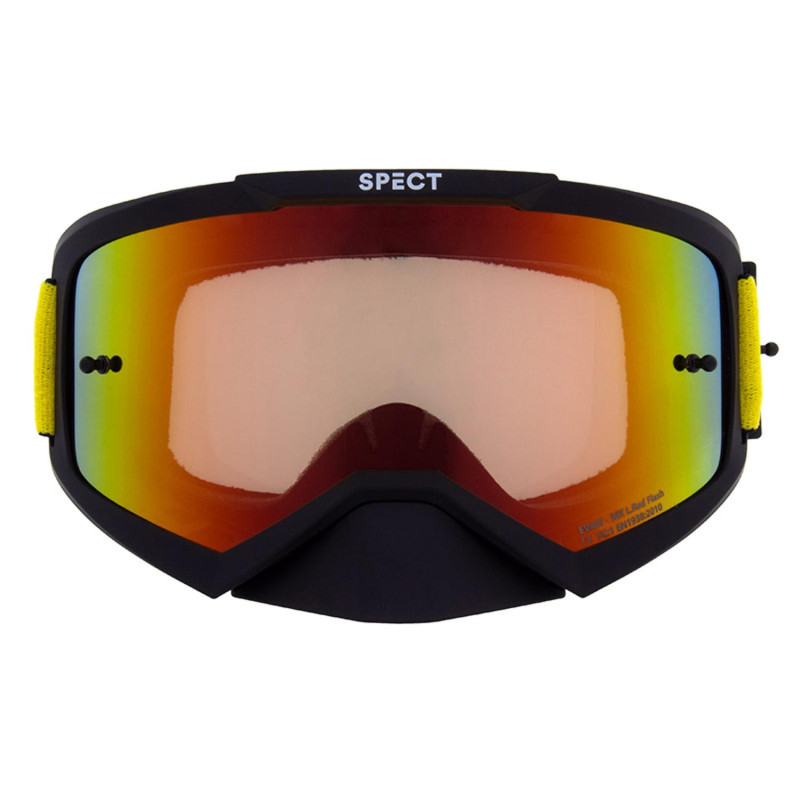 Masque motocross RED BULL EVAN Noir Mat écran miroir - vue 2