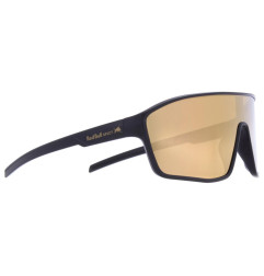 Lunettes de soleil Red Bull Daft Noir Brillant Or écran miroir or