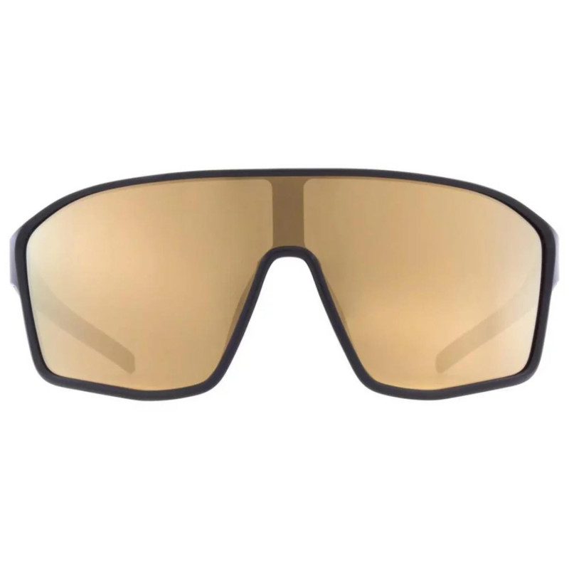 Lunettes de soleil Red Bull Daft Noir Brillant Or écran miroir or - vue 2