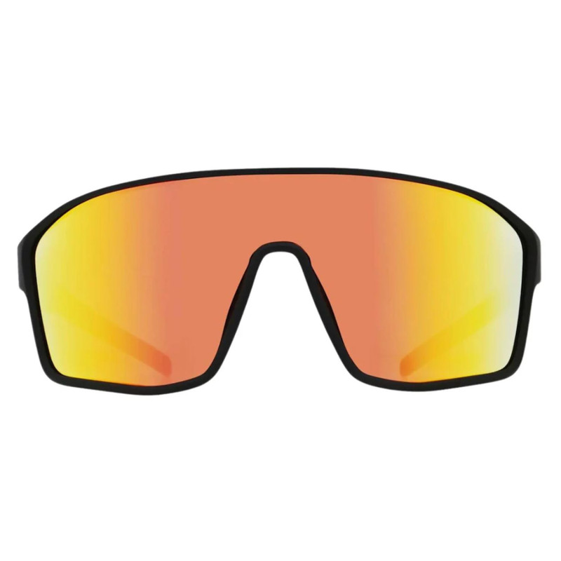 Lunettes de soleil Red Bull Daft Noir Mat écran miroir orange - vue 3