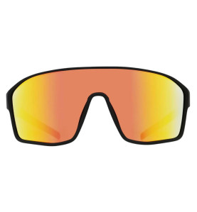 Lunettes de soleil Red Bull Daft Noir Mat écran miroir orange