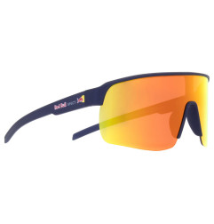 Lunettes de soleil miroir Red Bull Dakota Noir Mat écran miroir orange