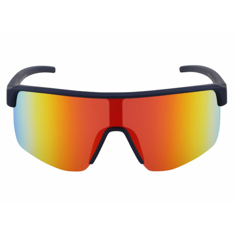 Lunettes de soleil miroir Red Bull Dakota Noir Mat écran miroir orange - vue 3
