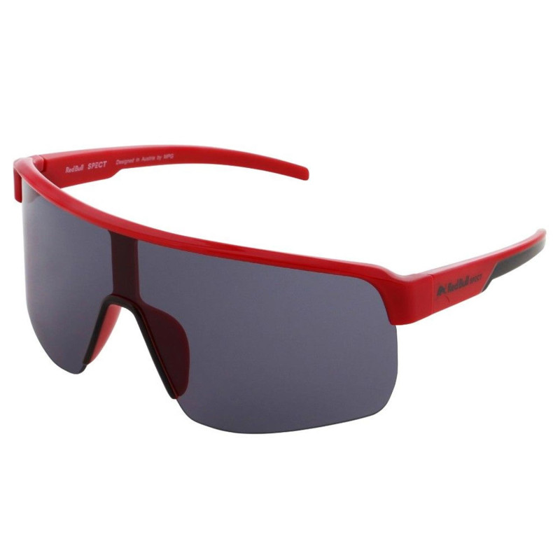 Lunettes de soleil Red Bull Dakota Rouge Brillant écran fumé noir Lunettes de soleil Red Bull Dakota Rouge Brillant écran fumé noir