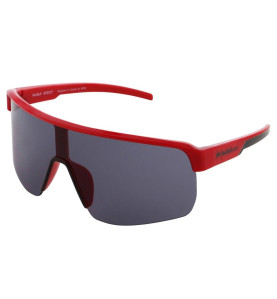 Lunettes de soleil Red Bull Dakota Rouge Brillant écran fumé noir