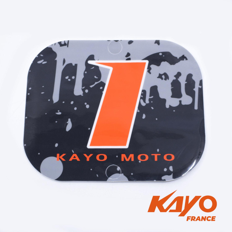 04// STICKER PLAQUE NUMERO KAYO S70