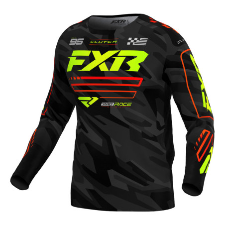 Maillot de Motocross FXR Clutch – Respirant, Technique et Résistant |