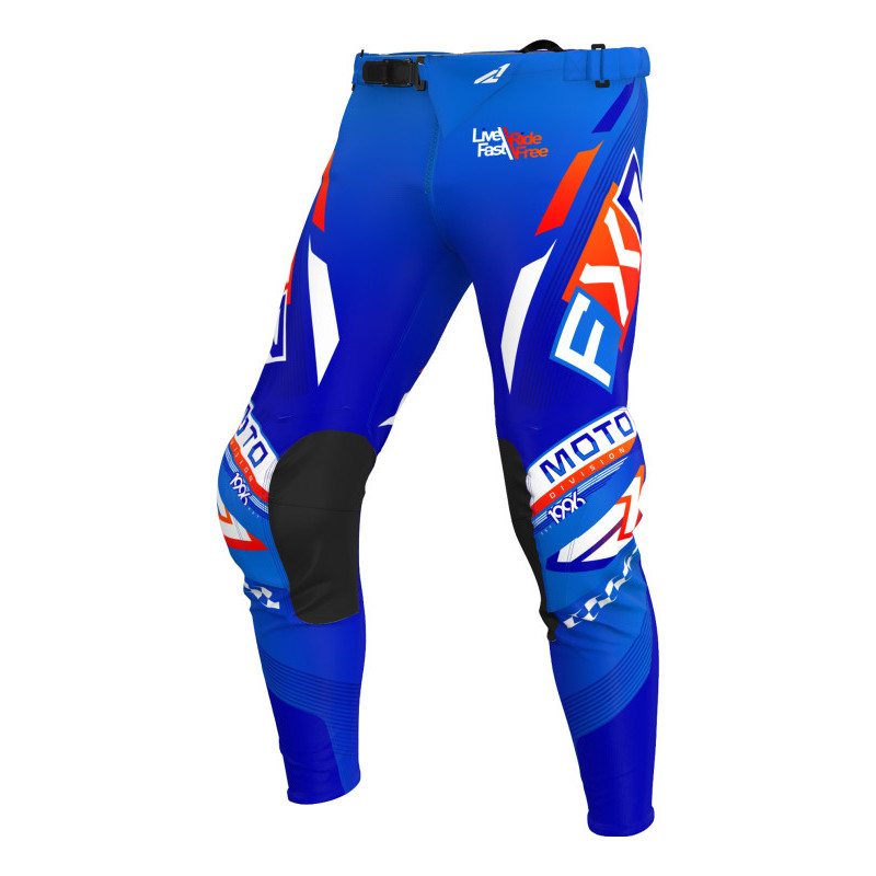 Pantalon motocross enfant FXR 25 Gladiator Bleu Pantalon motocross enfant FXR 25 Gladiator Bleu