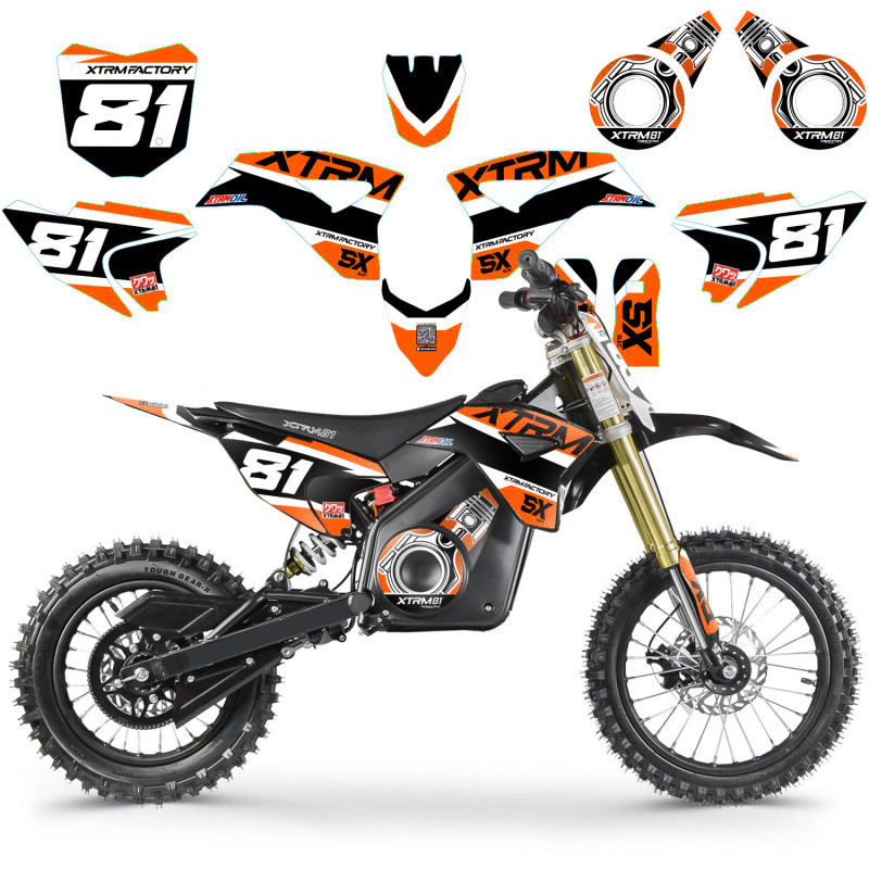 Kit deco moto électrique SX 1100 et 1300W