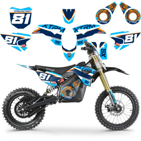 Kit deco moto électrique SX 1100 et 1300W