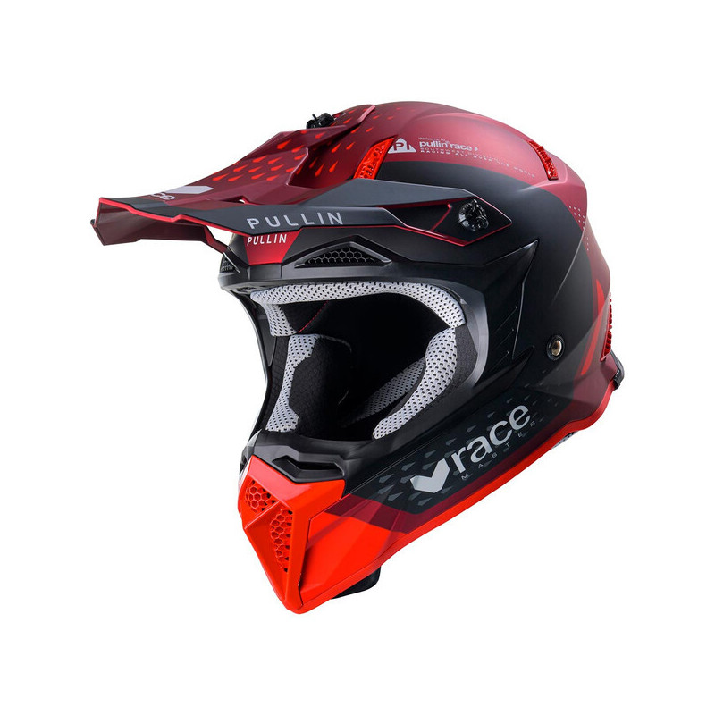 Casque Cross Adulte PULL IN Master Rouge - vue 2