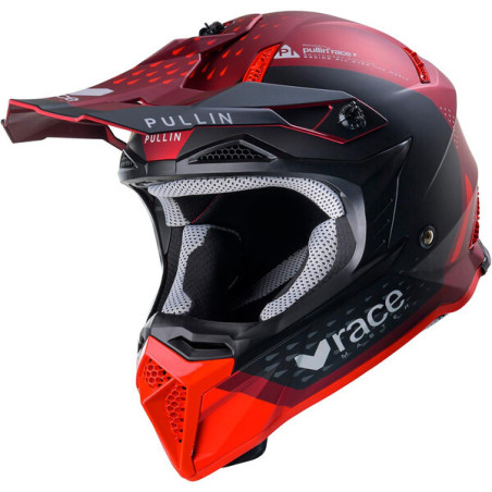 Casque Cross Adulte PULL IN Master Rouge