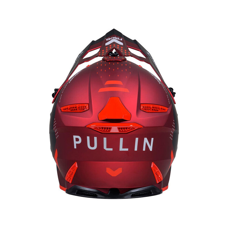 Casque Cross Adulte PULL IN Master Rouge - vue 3