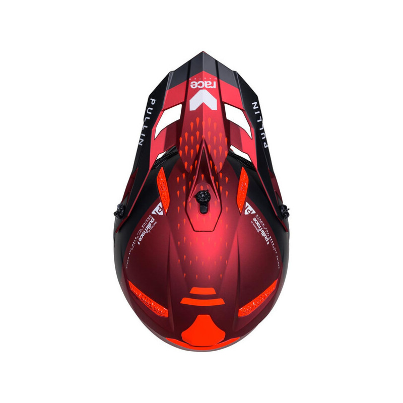 Casque Cross Adulte PULL IN Master Rouge - vue 4