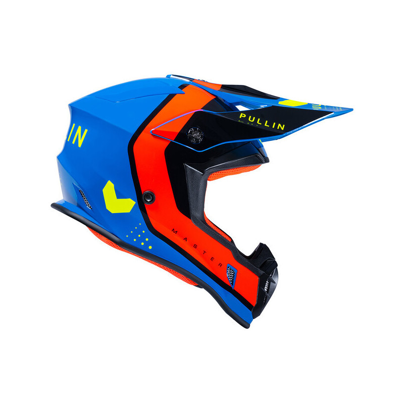 Casque PULL IN Cross Adulte Master Bleu Orange Casque PULL IN Cross Adulte Master Bleu Orange
