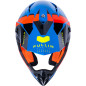 Casque PULL IN Cross Adulte Master Bleu Orange