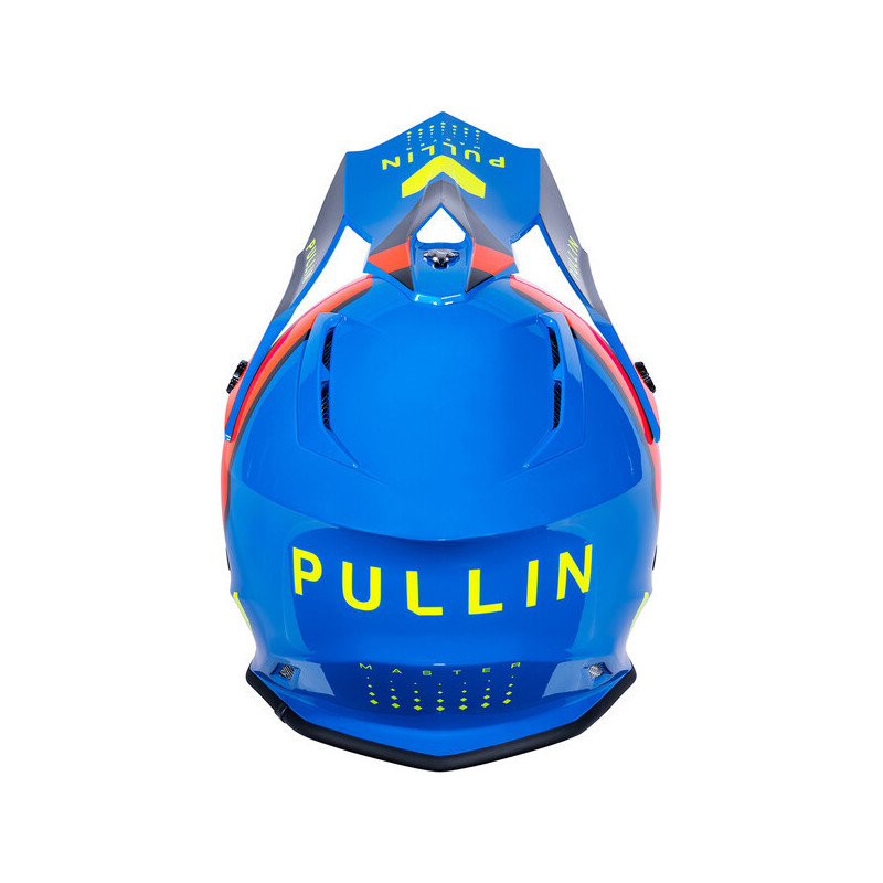 Casque PULL IN Cross Adulte Master Bleu Orange - vue 4