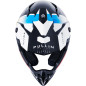 Casque cross PULL IN Master Blanc, orange, bleu, noir