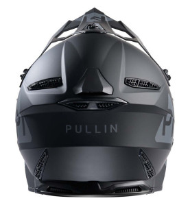 Pull-In Solid Noir 2025 – Casque Cross Adulte au Design Mat Unique