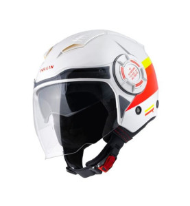 Casque Jet Pull-In Vintage – Look Rétro & Confort Moderne