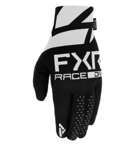 Gants enfant moto FXR Pro-Fit Lite Blanc Noir
