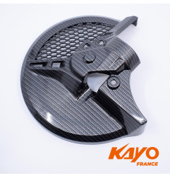PROTECTION DISQUE FREIN AVANT CARBONE KAYO T4