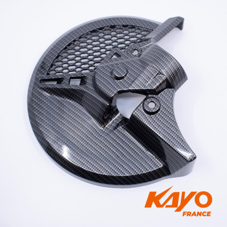 PROTECTION DISQUE FREIN AVANT CARBONE KAYO T4