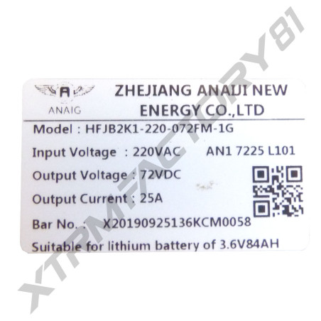 KENWEE PC CHARGEUR INTERNE LITHIUM POUR KENWEE LITHIUM