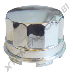 02// CAPUCHON CHROME ECROU ROUE JEEP