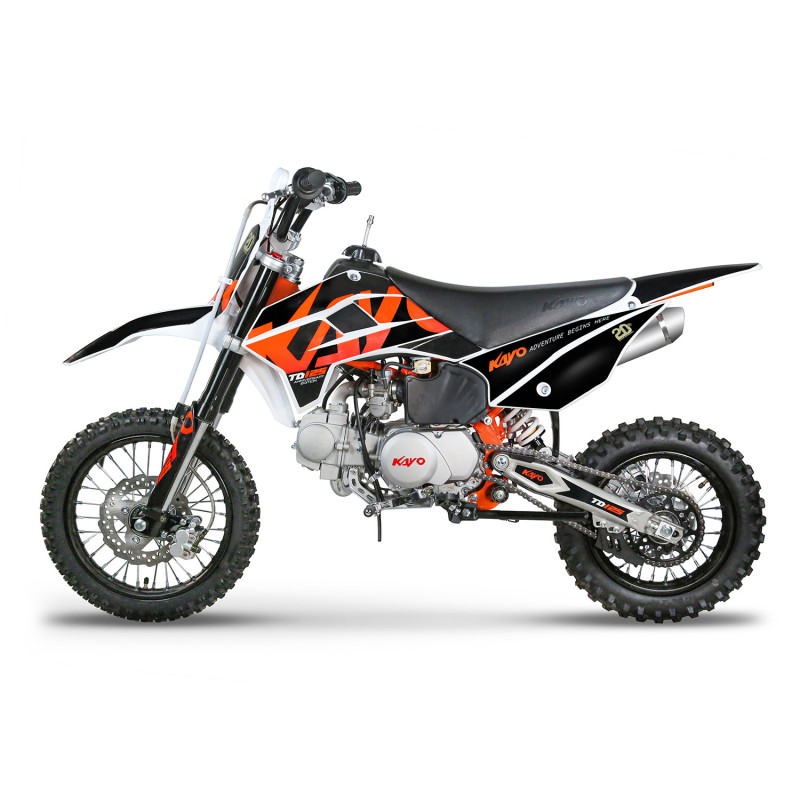 Dirt bike 125cc 14/12 Kayo TD125 - vue 4