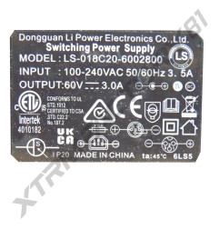 25//  CHARGEUR 60V 3A BUGGY PANTHER 2000W