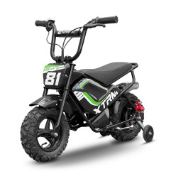 Moto enfant électrique 250W E.SUPERBIKE VERTE