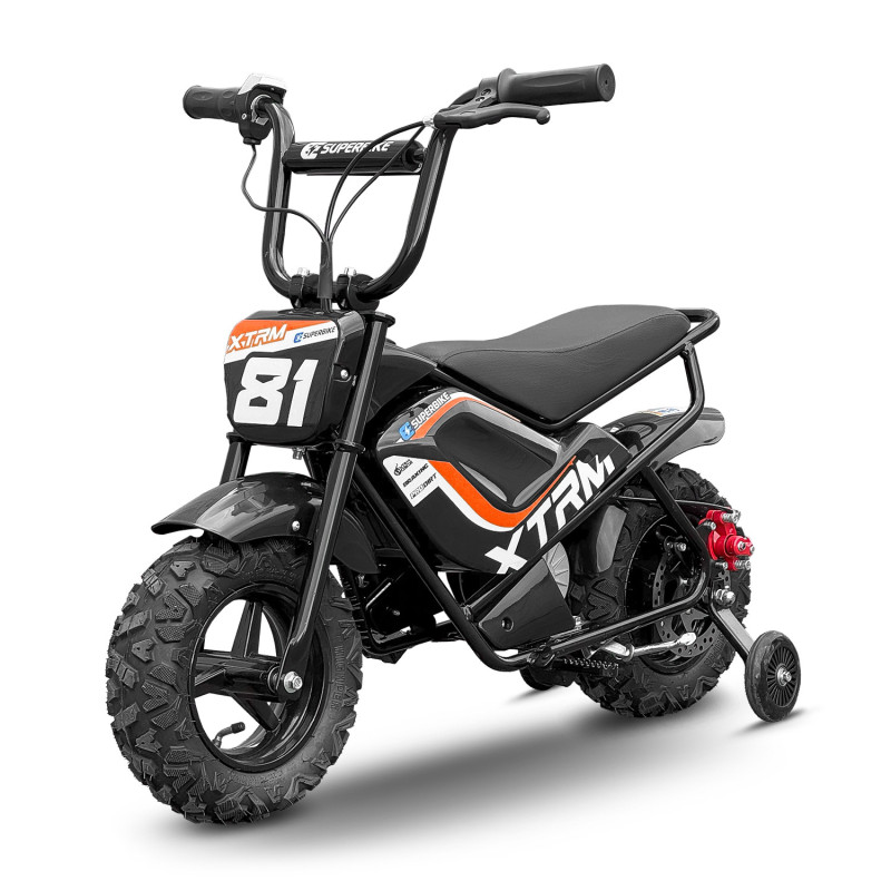Moto électrique enfant 250W E.SUPERBIKE ORANGE - vue 2