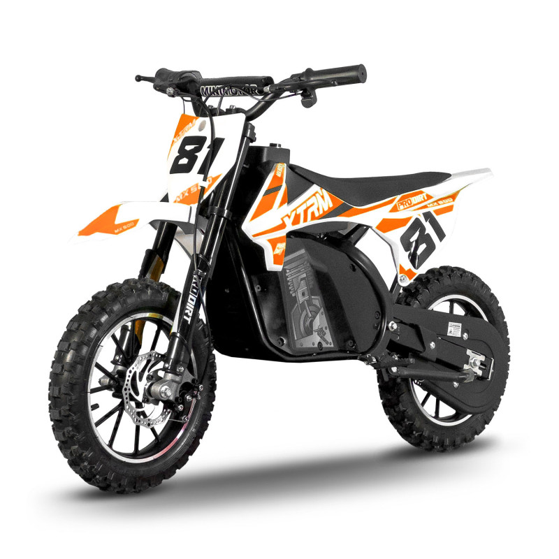 Pocket Bike électrique enfant 500W MX Orange - vue 2