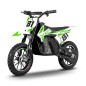 Moto pour enfant électrique 500W MX Verte Moto pour enfant électrique 500W MX Verte