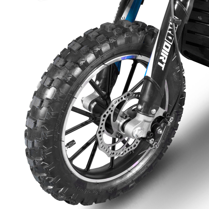 Pocket bike enfant électrique 500W MX Bleu - vue 6